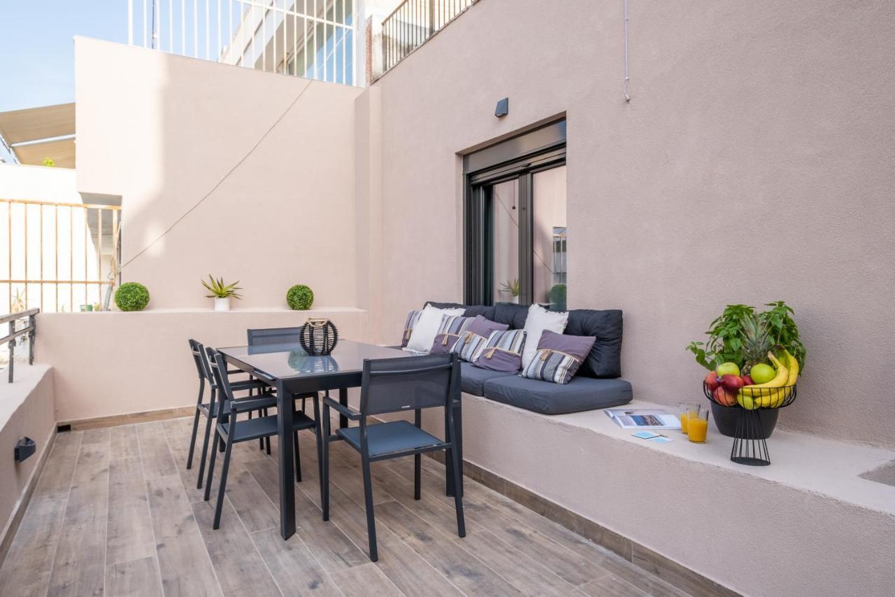 Exarcheia Vibe Penthouse 1 Apartment Athena Bagian luar foto