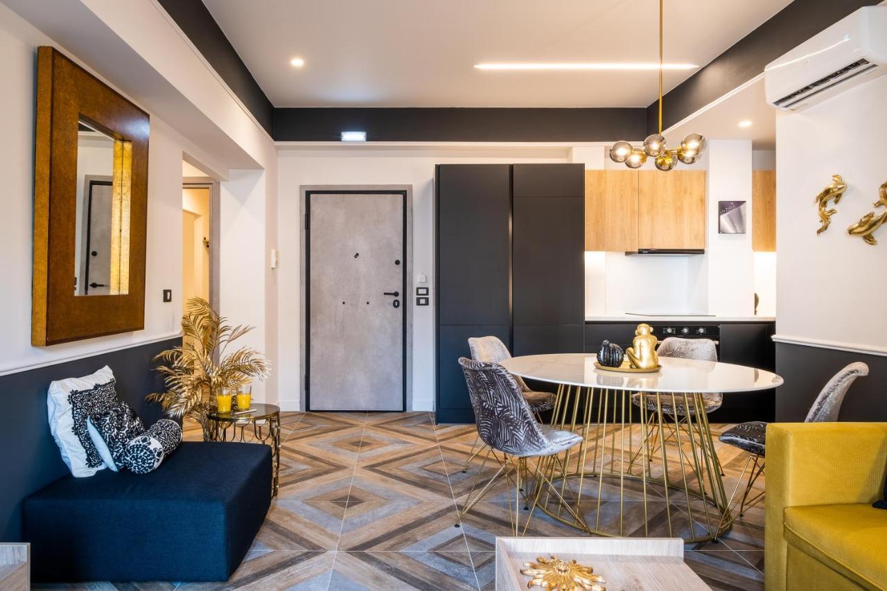 Exarcheia Vibe Penthouse 1 Apartment Athena Bagian luar foto