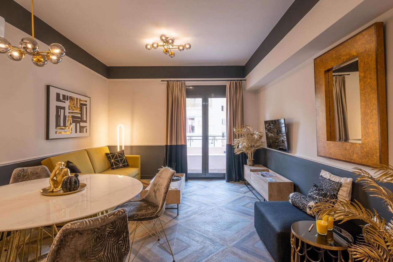 Exarcheia Vibe Penthouse 1 Apartment Athena Bagian luar foto